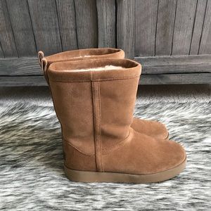 ugg classic short waterproof